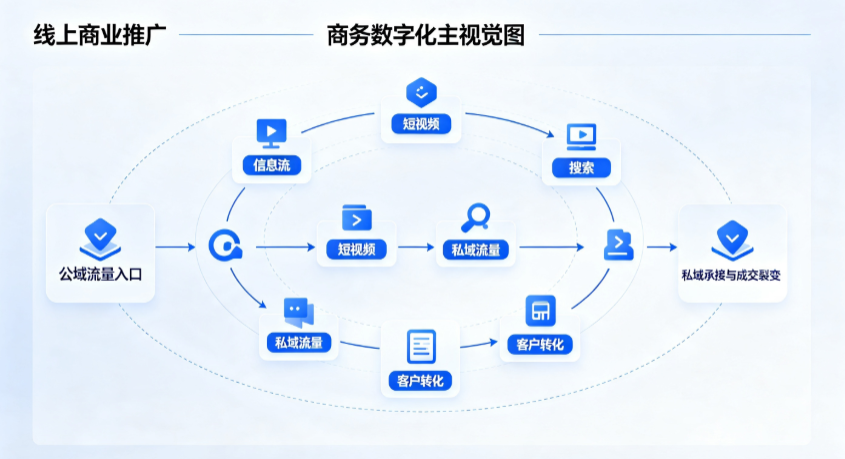 临澧县线上商业推广怎么做？全域流量闭环搭建与低成本转化实战指南